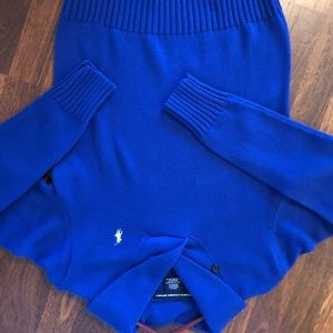 Ralph Lauren sport royal blue cotton sweater